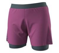 Dynafit Alpine Pro 2/1 W - pantaloni trail running - donna XL Dark Pink/Dark Grey woman Bluesign,Recycled Materials