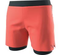Pantaloni corti Dynafit Alpine Pro 2 in 1 rosa corallo donna - S