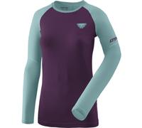 Maglia Dynafit Alpine Pro manica lunga granata celeste donna - L