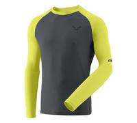 Dynafit Alpine Pro - maglia a manica lunga - uomo 52 Dark Grey/Yellow man