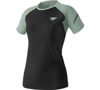 Dynafit Alpine Pro - maglia trail running - donna Black/Green I46 D40