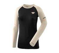 DYNAFIT Alpine Pro W L/s Tee - Donna - Nero / Beige - Taglia L- modello 2025