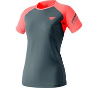 Dynafit - T-shirt da trekking leggera e traspirante a maniche corte - Alpine Pro W S/S Tee Cinder per Donne in Poliestere Riciclato - Taglia M - Grigio