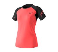 DYNAFIT Alpine Pro W S/s Tee - Donna - Rosa / Rosso / Nero - Taglia M- modello 2025