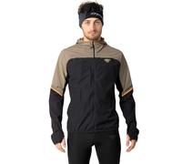 Giacca sottile con cappuccio Dynafit Alpine Wind nero marrone chiaro grigiastro - M