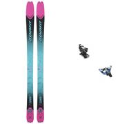 Dynafit - Attacchi per sci da scialpinismo - Set Scialpinismo Seven Summits W Flamingo/Reef 2024 in Alluminio - Blu