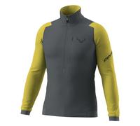 Dynafit Blacklight Thermal 1/2 M - felpa in pile - uomo S Dark Grey/Yellow man Polygiene,Carvico,Recycled Polyester