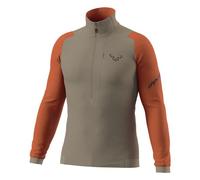 Dynafit Blacklight Thermal 1/2 M - felpa in pile - uomo XL Brown/Orange man Polygiene,Carvico,Recycled Polyester