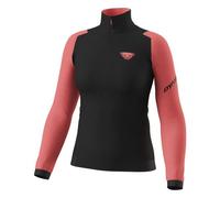 Dynafit Blacklight Thermal 1/2 W - felpa in pile - donna Black/Red M