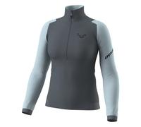 Dynafit Blacklight Thermal 1/2 W - felpa in pile - donna M Blue/Light Blue woman Recycled Polyester,Polygiene,Carvico