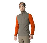 Dynafit Blacklight Thermal 1/2 M - felpa in pile - uomo XL Brown/Orange man Polygiene,Carvico,Recycled Polyester