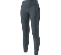 Dynafit - Collant da trail running caldi e riflettenti - Warm Ultra Tights W Cinder per Donne - Taglia L - Grigio
