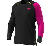 Dynafit Dna M - maglia a maniche lunghe - uomo XL Black/Pink man Polygiene