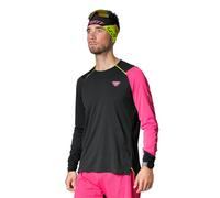 Dynafit Dna M - maglia a maniche lunghe - uomo Black/Pink S