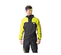 Dynafit DNA Race Wind - giacca softshell - uomo Black/Yellow M