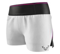 Dynafit DNA Ultra 2in1 Split - pantaloni trail running - donna XL Grey/Black/Pink woman Pfc-Free,Dry'ton