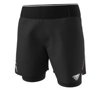 Dynafit DNA Ultra 2in1 W - pantaloni corti trail running - donna Black M