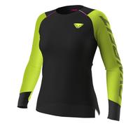 Dynafit Dna W - maglia a maniche lunghe - donna Black/Yellow S