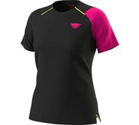 Dynafit Dna W - maglia trail running - donna M Black/Pink woman Polygiene