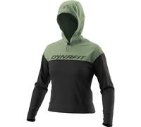 DYNAFIT Donna 24/7 Felpa con Cappuccio, Sage, M