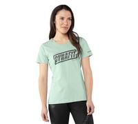 DYNAFIT Donna Graphic CO Maglietta, jadelite-Tabloid, S