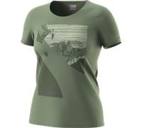 DYNAFIT - Dynafit X Simon Charrière Tee Woman - Verde (Taglia: 44)