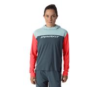 DYNAFIT - Felpa con cappuccio Traverse Sun donna - Grigio (Taglia: 44)