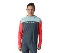 DYNAFIT - Felpa con cappuccio Traverse Sun donna - Grigio (Taglia: 48)
