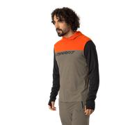 DYNAFIT - Felpa con cappuccio Traverse Sun uomo - Verde (Taglia: M)