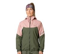 Giacca sottile Dynafit Alpine GORE-TEX verde bosco rosa chiaro donna - L