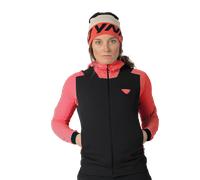Dynafit Blacklight Thermal Hooded W - felpa in pile - donna M Black/Light Red woman Recycled Polyester,Polygiene,Carvico