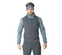 Dynafit Blacklight Thermal Hooded M - felpa in pile - uomo L Blue/Light Blue man Polygiene,Carvico,Recycled Polyester