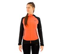 Dynafit Giacca in pile Transalper Light Polartec Hoody con cappuccio Donna 34 Rosso/Nero