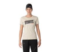 DYNAFIT - Graphic Cotton maglietta donna - Beige (Taglia: 44)