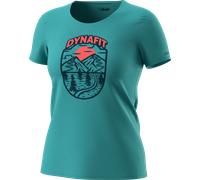 Dynafit Graphic Short Sleeve T-shirt Blu XS Donna