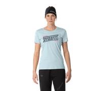 Dynafit - Women's Graphic Cotton S/S Tee - T-shirt 40 turchese/grigio