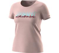 DYNAFIT - Graphic Cotton maglietta donna - Rosa (Taglia: 42)