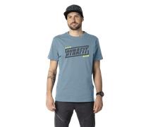 DYNAFIT - Graphic Cotton maglietta uomo - Blu (Taglia: L)