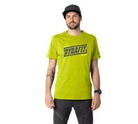 Maglietta da uomo Dynafit Graphic Co M S/S Tee Taglia: XL / Colore: verde/grigio