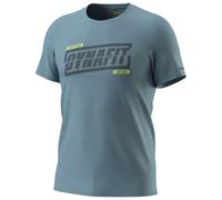 T-shirt Dynafit Graphic manica corta blu acciaio - L