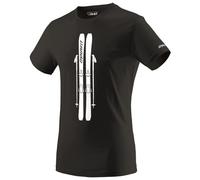 T-Shirt Dynafit Graphic manica corta nero bianco - XL