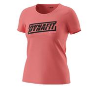Dynafit Graphic - T-Shirt - donna I40 D34 Light Red/Black woman Bluesign,Cotone Organico/Biologico