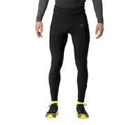 Dynafit - Collant da trail running caldi e riflettenti - Winter Running Tights M Black Out per Uomo in Pelle - Taglia S - Nero