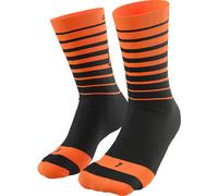 Dynafit Live To Ride - calzini MTB - uomo 35/38 Black/Orange unisex Made In Eu