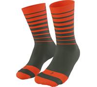 Dynafit Live To Ride - calzini MTB - uomo 35/38 Orange/Green unisex Made In Eu