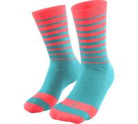 Dynafit Live To Ride - calzini MTB - uomo 35/38 Light Red/Light Blue unisex Made In Eu