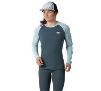 DYNAFIT - Maglia a manica lunga Alpine pro da donna - Blu (Taglia: 48)