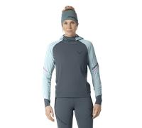 DYNAFIT - Maglia a manica lunga con cappuccio Alpine donna - Blu (Taglia: 46)