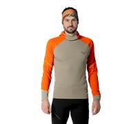DYNAFIT - Maglia a manica lunga con cappuccio Alpine uomo - Arancione (Taglia: 50)