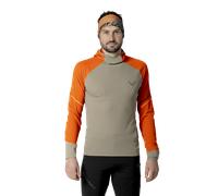 DYNAFIT - Maglia a manica lunga con cappuccio Alpine uomo - Arancione (Taglia: XXL)